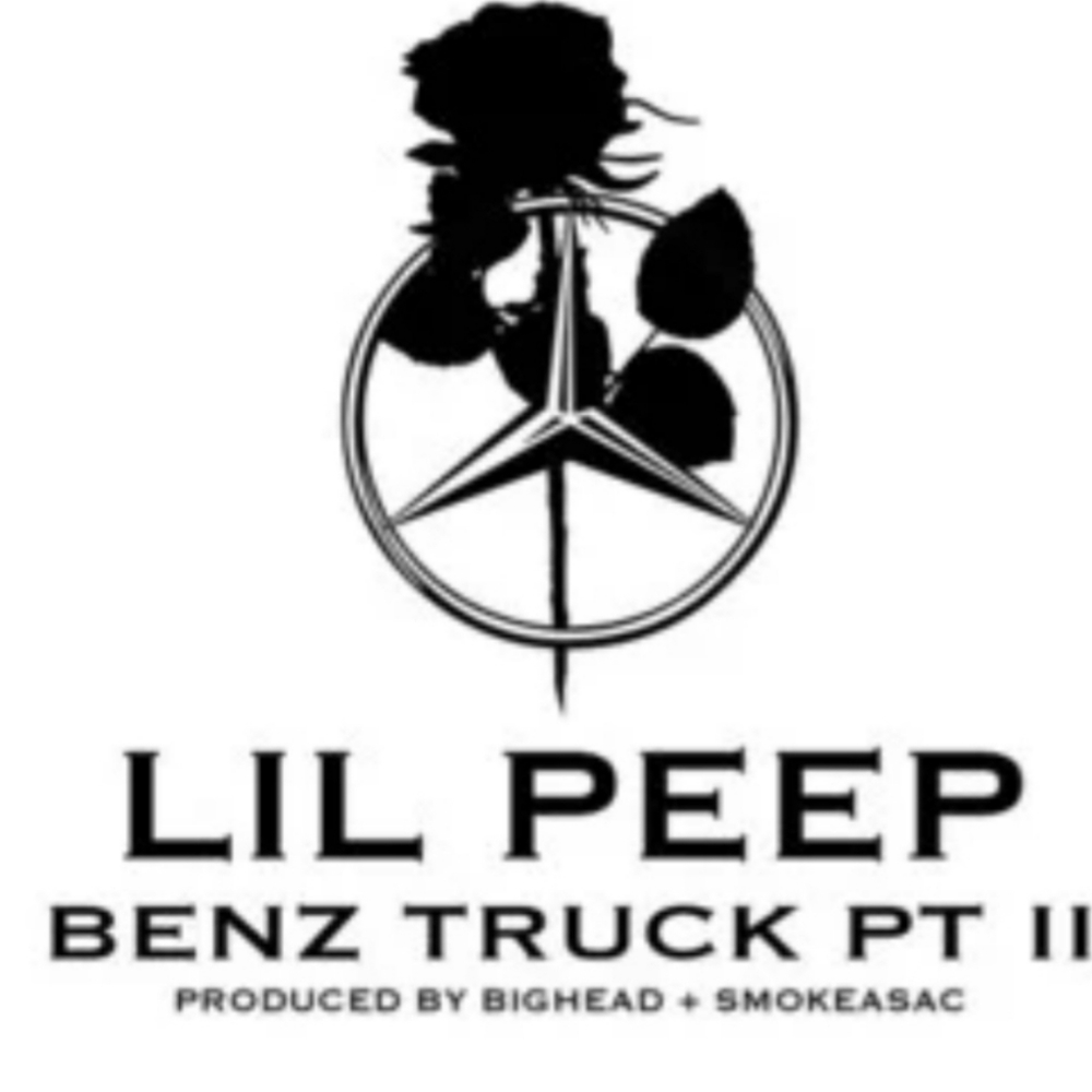 7" lol peep sticker benz truck